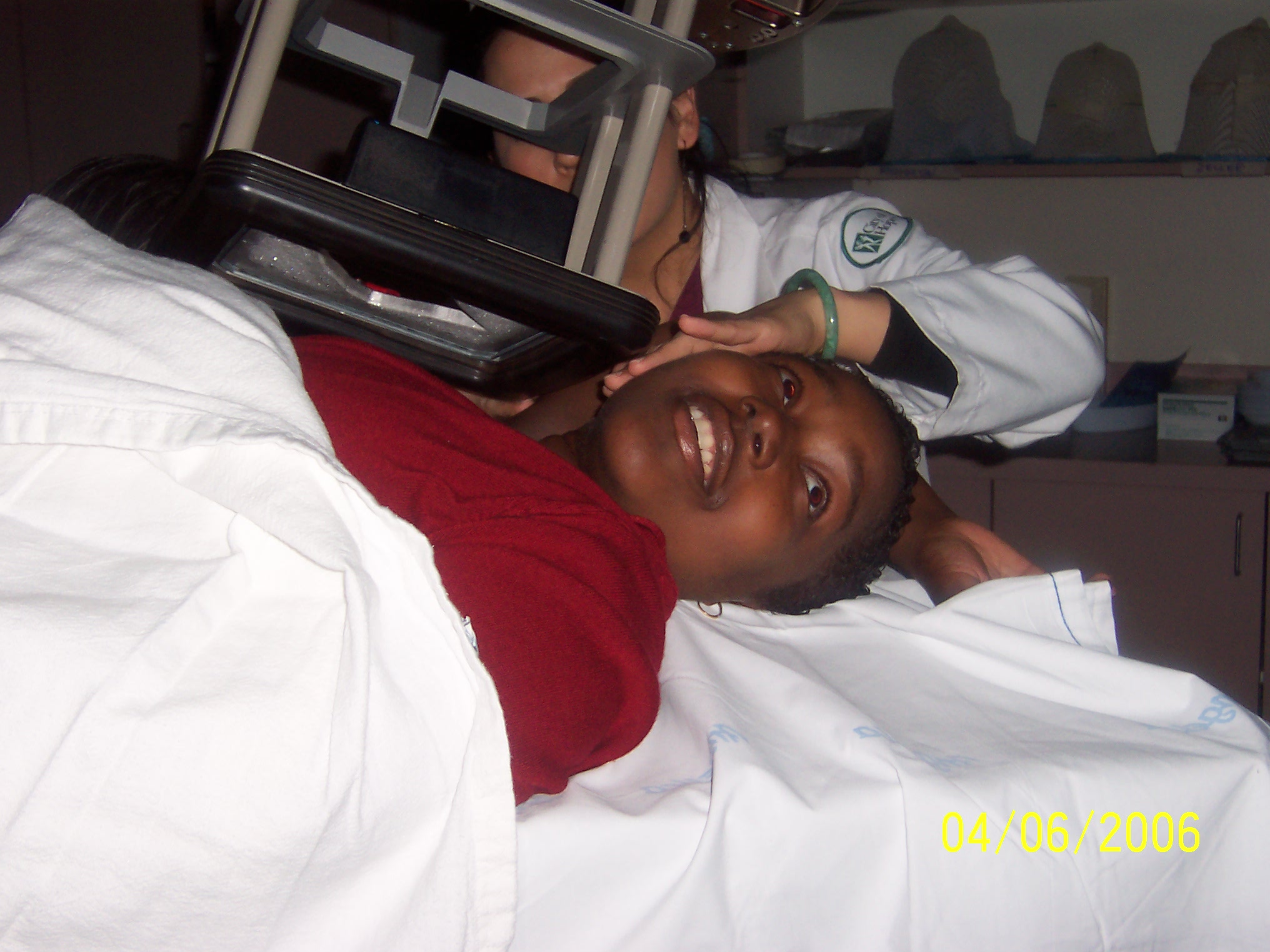 Kommah during treatment